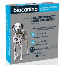 Collier insecticide Biocanipro pour chien