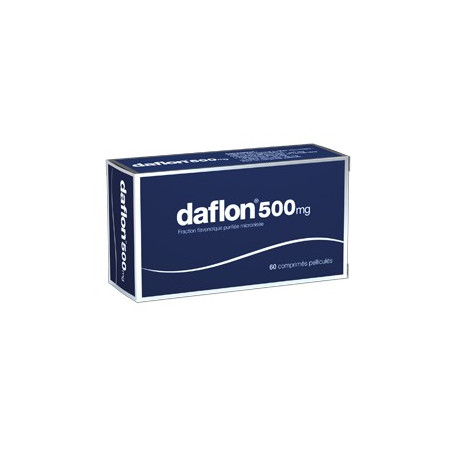 Daflon 500 mg 60 comprimés pelliculés