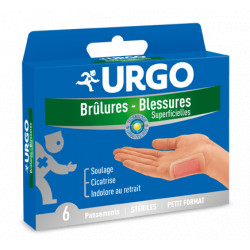 Urgo brûlures et blessures superficelles pansement stérile