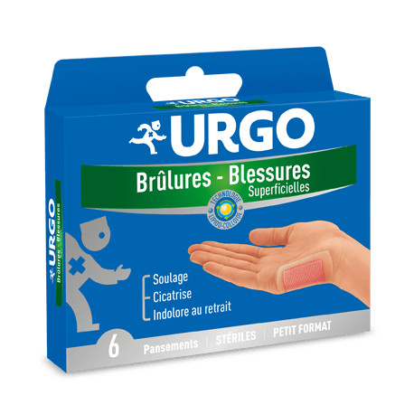 Urgo brûlures et blessures superficelles pansement stérile