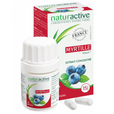 Myrtille 30 Gélules Naturactive