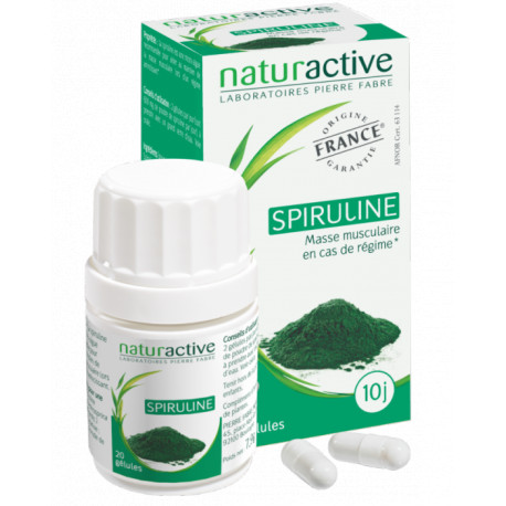 Spiruline Gélules Naturactive 10 jours