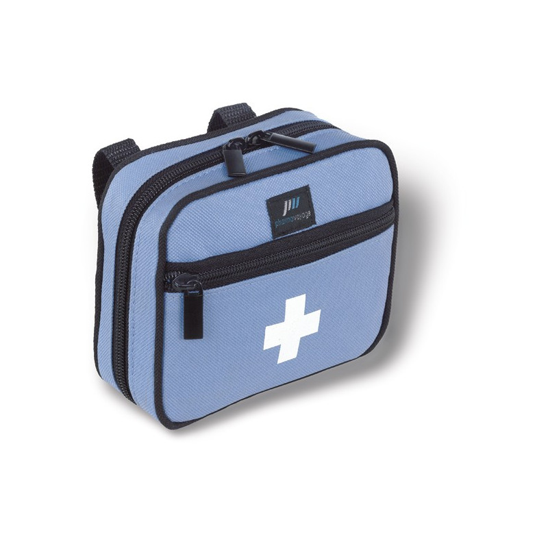 mini sac de premiers secours pharmacie de voyage portable petit sac de premiers secours Lot de 2 sacs de secours vides étanches pour médicaments étanche