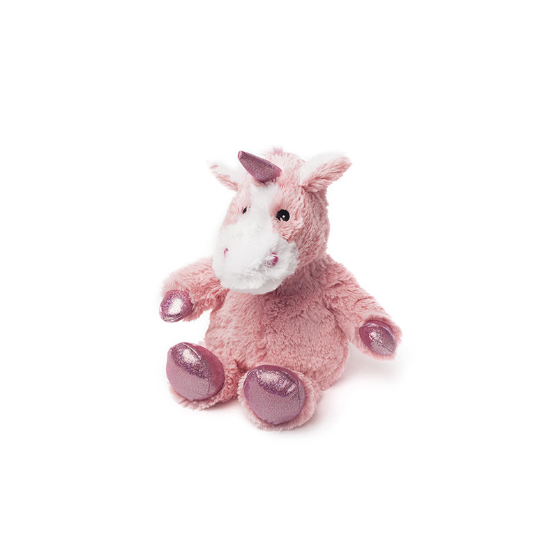 Bouillotte Peluche Micro-ondes Fiona Flamant rose Noyaux de cerise -  Mondial Innovation