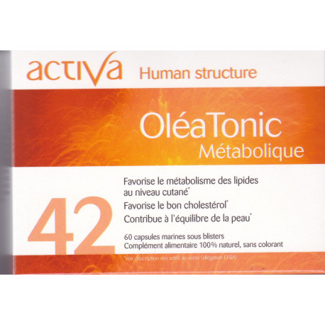 Activa 42 Oleatonic Métabolique 60 capsules