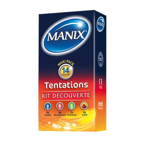 MANIX Tentation 14 préservatifs