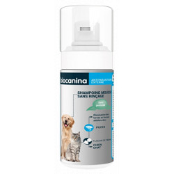 Biocanina Shampoing Mousse sans rinçage et sans pesticide