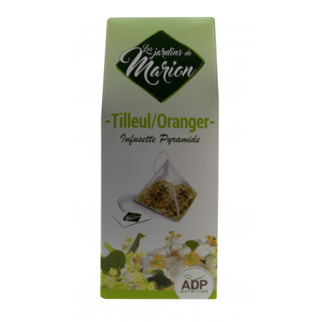 Tilleul Oranger Tisane infusette Les Jardins de Marion