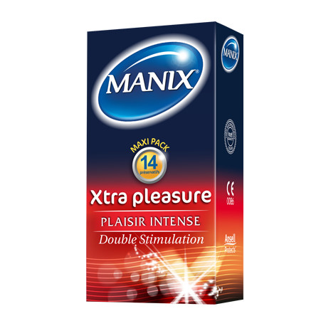 MANIX Xtra Pleasure 14 préservatifs