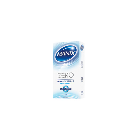 MANIX Zéro imperceptible 12 préservatifs