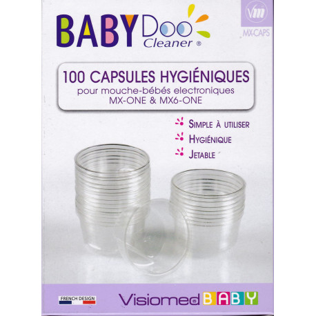 Capsules Hygiéniques pour Mouche- bébés électronique Babydoo 