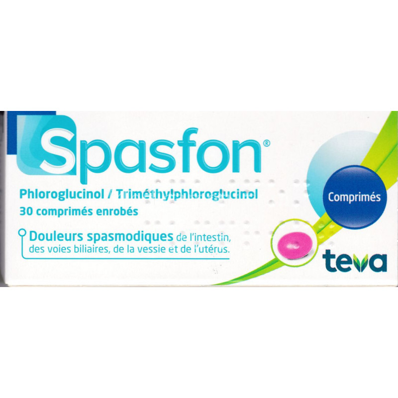 Spasfon Boite De 30 Comprimes Enrobes Medicament Antispasmodique