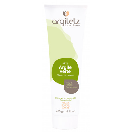 Argile verte tube 400 g Argiletz