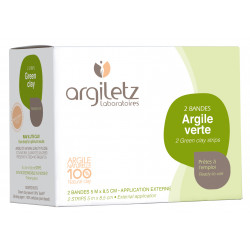 Argile verte tube 2 bandes Argiletz
