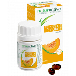 Pépins de courge (Huile) 60 Capsules Naturactive 20 jours