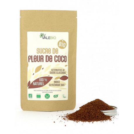 Sucre de Fleur de Coco Bio 200g Valebio