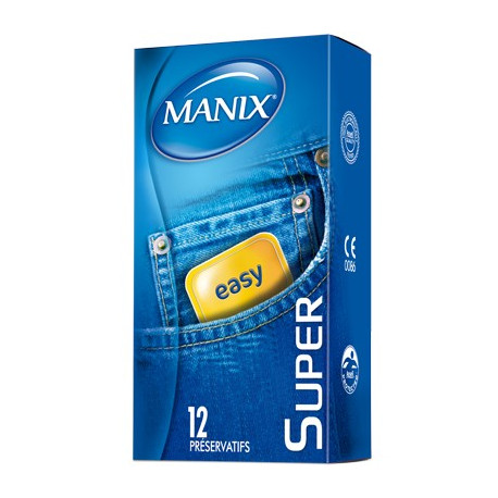 MANIX Super easy  préservatifs par 12 ou 24