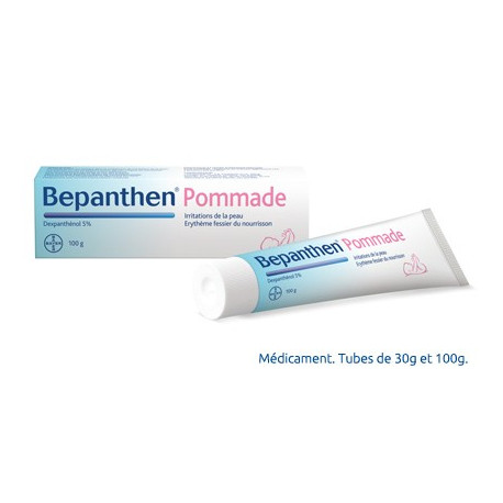 Bepanthene pommade tube de 30g ou de 100g, protège et répare