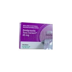 Omeprazole Teva 20 mg  7 comprimés 