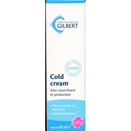 Cold cream soin nourrissant protecteur Bébé 50 ml Gilbert