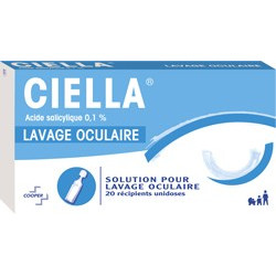 Ciella 0,1% Unidoses 20 récipients