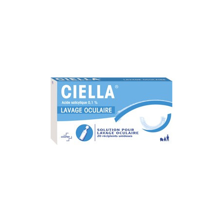 Ciella 0,1% Unidoses 20 récipients