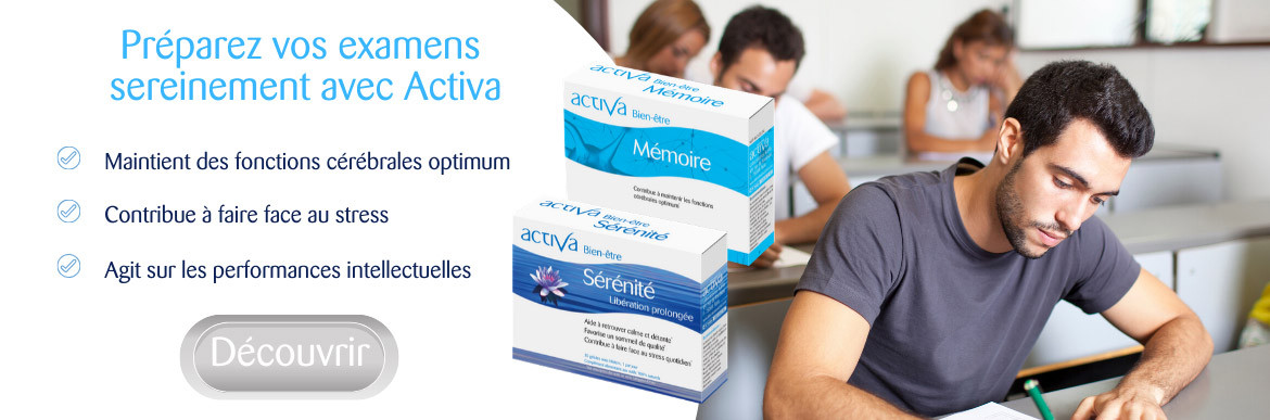 Activa Examens sérénité mémoire