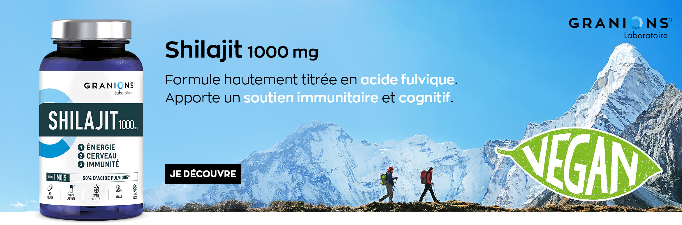 Shilajit | Énergie - Cerveau - Immunité