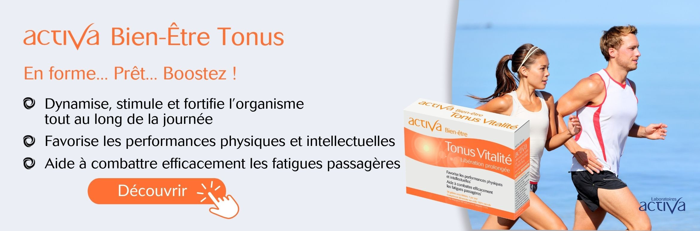 Activa Bien-être Tonus Vitalité LP 30 Gélules